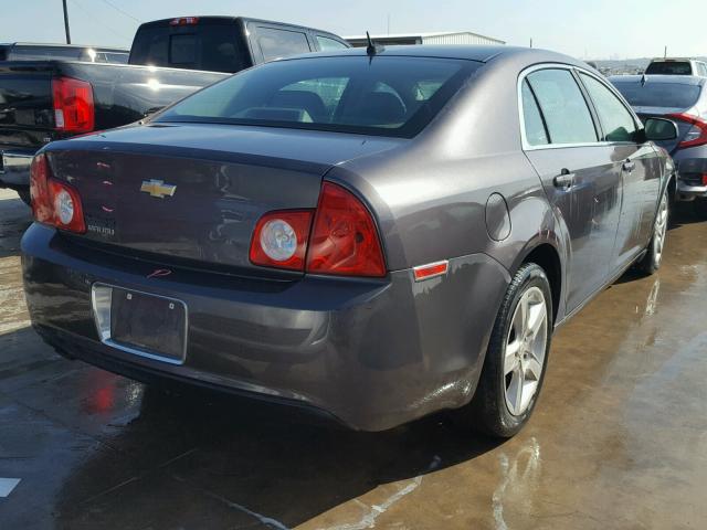 1G1ZB5EB4A4153783 - 2010 CHEVROLET MALIBU LS 灰色 照片 4