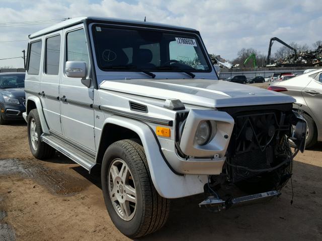 WDCYR49E34X155647 - 2004 MERCEDES-BENZ G 500 SILVER photo 1