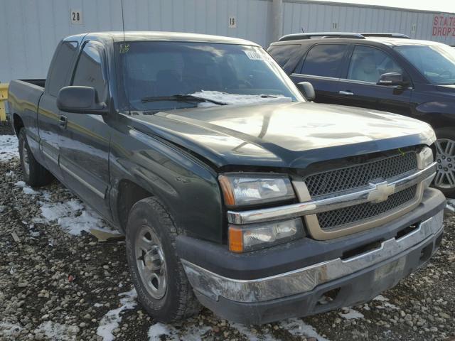 2GCEC19T841260768 - 2004 CHEVROLET SILVERADO GREEN photo 1