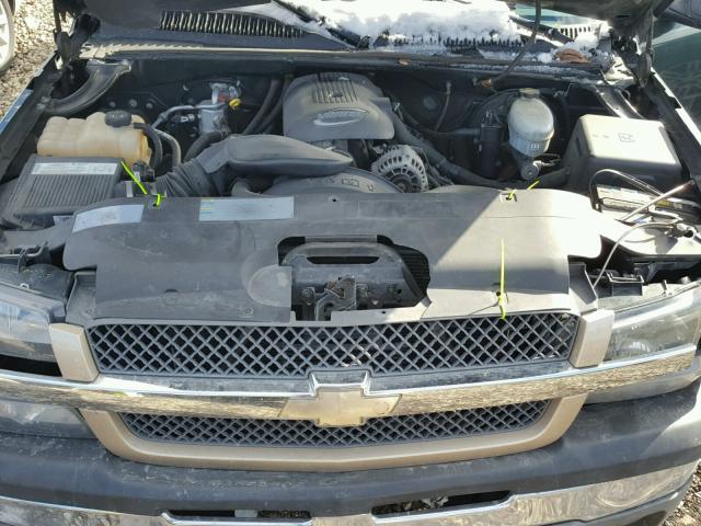 2GCEC19T841260768 - 2004 CHEVROLET SILVERADO GREEN photo 7