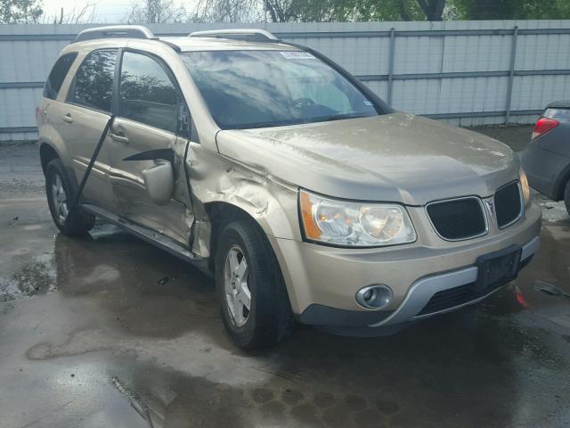 2CKDL63FX76010072 - 2007 PONTIAC TORRENT BEIGE photo 1