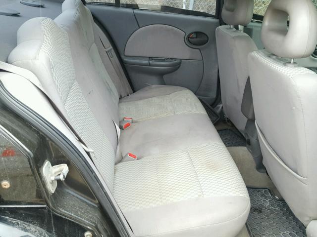 1G8AJ55F57Z198831 - 2007 SATURN ION LEVEL BLACK photo 6