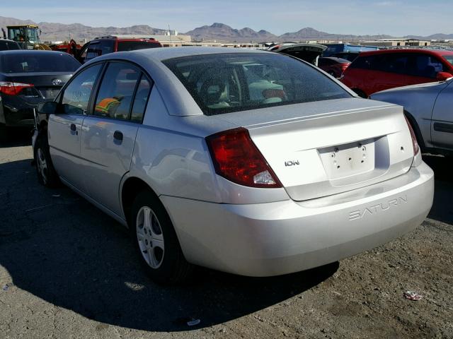 1G8AG54F65Z143978 - 2005 SATURN ION LEVEL SILVER photo 3