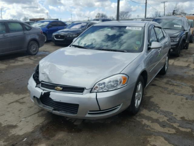 2G1WT58K379217460 - 2007 CHEVROLET IMPALA LT SILVER photo 2