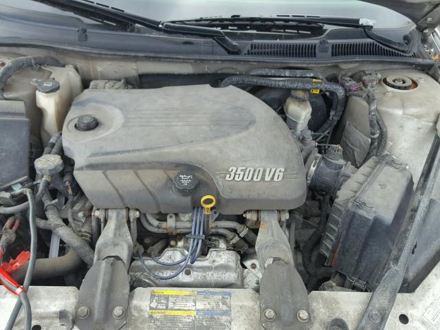 2G1WT58K379217460 - 2007 CHEVROLET IMPALA LT SILVER photo 7