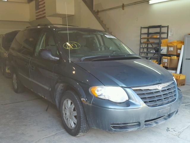 2A4GP54L57R269312 - 2007 CHRYSLER TOWN & COU BLUE photo 1