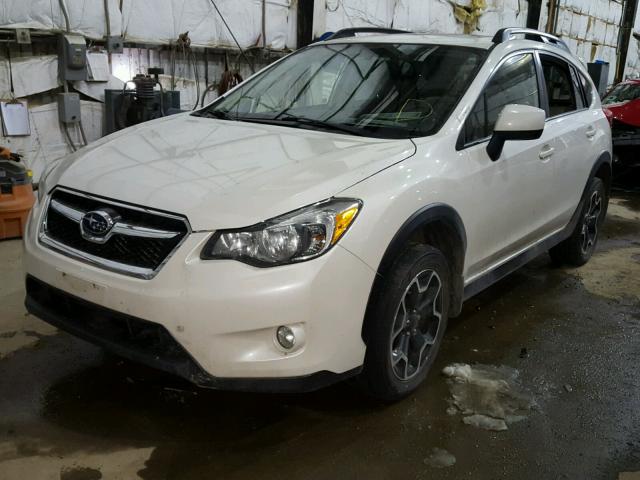 JF2GPAKCXDH829920 - 2013 SUBARU XV CROSSTR WHITE photo 2