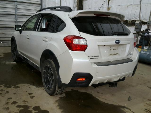 JF2GPAKCXDH829920 - 2013 SUBARU XV CROSSTR WHITE photo 3