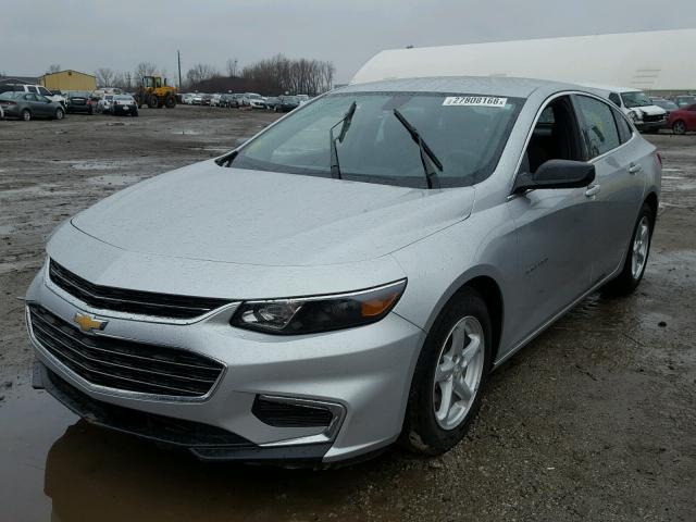 1G1ZB5ST8GF201828 - 2016 CHEVROLET MALIBU LS SILVER photo 2