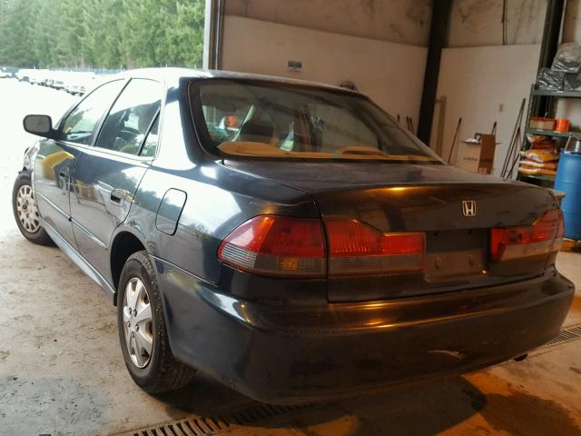 1HGCF86691A035588 - 2001 HONDA ACCORD VAL GREEN photo 3