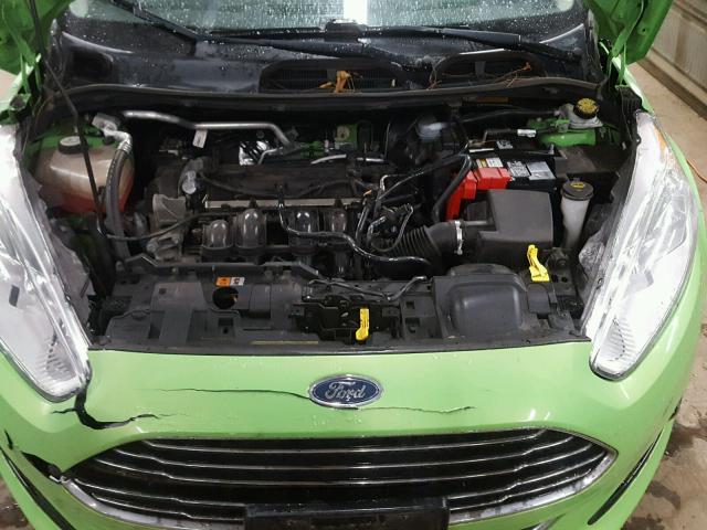 3FADP4CJ3EM107272 - 2014 FORD FIESTA TIT GREEN photo 7