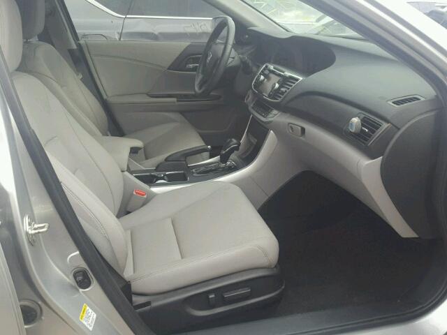 1HGCR2F80EA169109 - 2014 HONDA ACCORD EXL SILVER photo 5