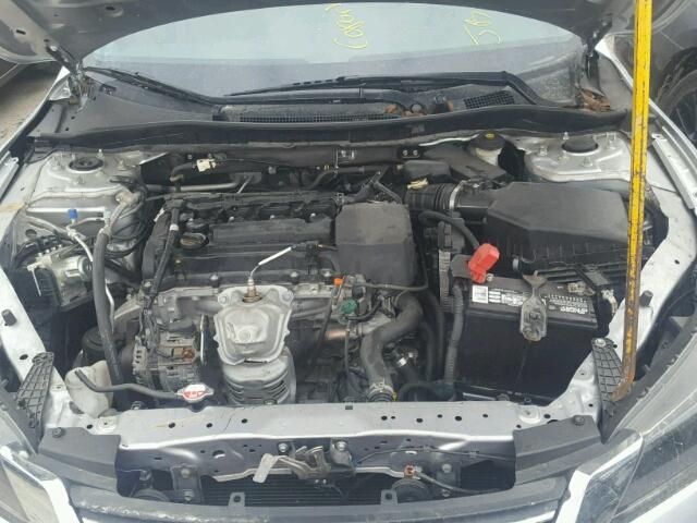 1HGCR2F80EA169109 - 2014 HONDA ACCORD EXL SILVER photo 7