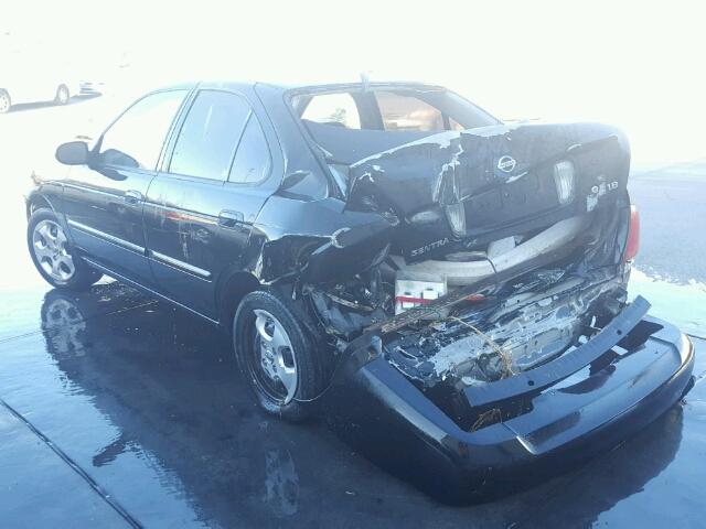 3N1CB51D66L624213 - 2006 NISSAN SENTRA 1.8 BLACK photo 3