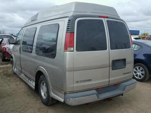 1GBFG15R9Y1209654 - 2000 CHEVROLET EXPRESS G1 TAN photo 3