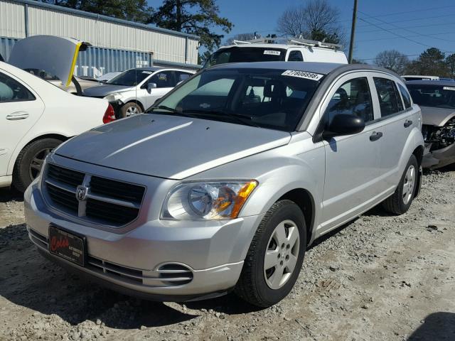 1B3HB28C59D112047 - 2009 DODGE CALIBER SE SILVER photo 2