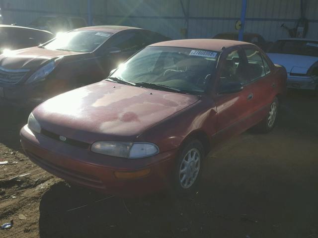 1Y1SK5381RZ018559 - 1994 GEO PRIZM LSI MAROON photo 2