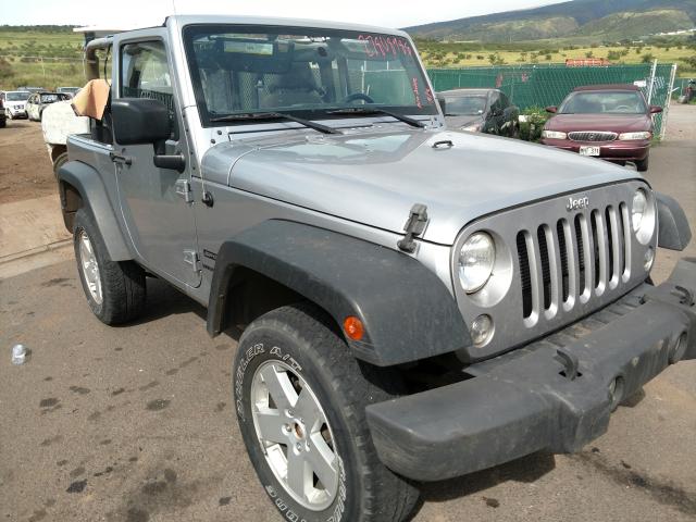 1C4GJWAG0FL621644 - 2015 JEEP WRANGLER S GRAY photo 1