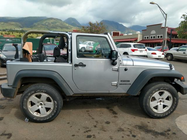 1C4GJWAG0FL621644 - 2015 JEEP WRANGLER S GRAY photo 9