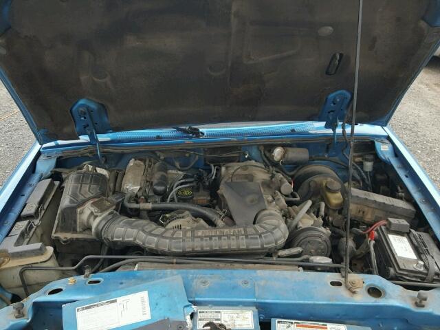 1FTCR15X9RTB04948 - 1994 FORD RANGER SUP BLUE photo 7