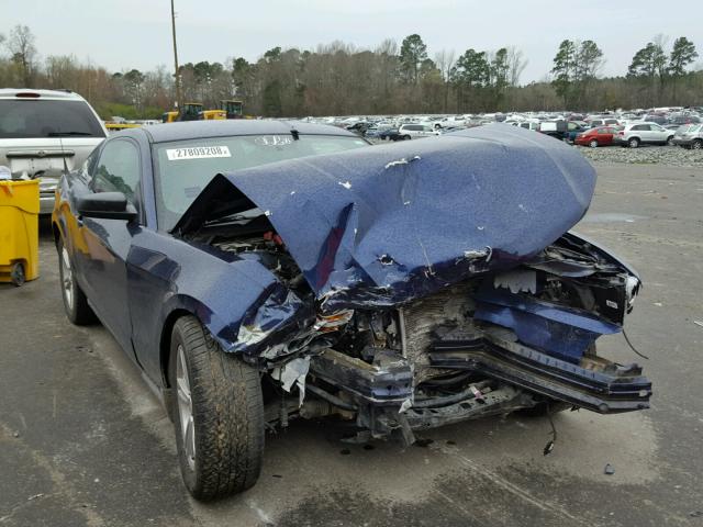 1ZVBP8AM0B5130013 - 2011 FORD MUSTANG BLUE photo 1