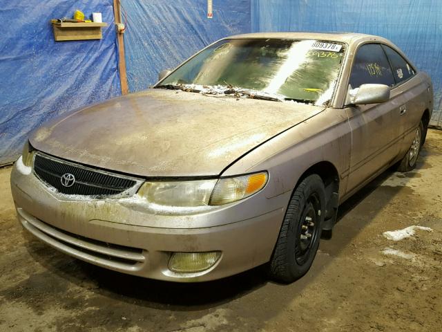 2T1CG22P3XC228802 - 1999 TOYOTA CAMRY SOLA TAN photo 2