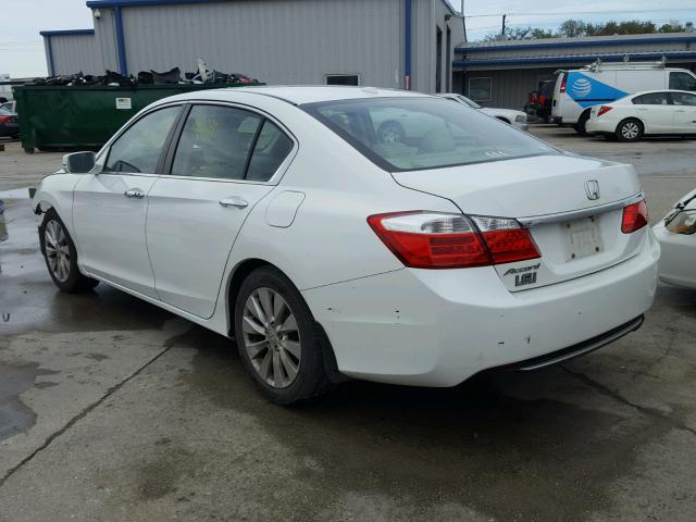 1HGCR2F80FA007949 - 2015 HONDA ACCORD EXL WHITE photo 3