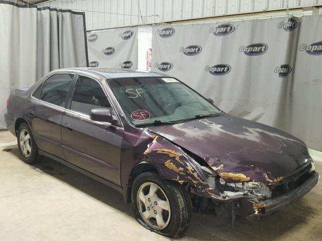 1HGCG5559WA008919 - 1998 HONDA ACCORD EX PURPLE photo 1