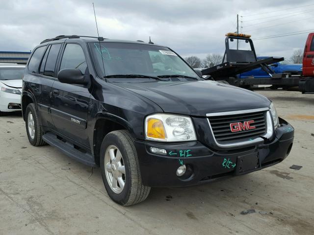 1GKDT13S052285021 - 2005 GMC ENVOY BLACK photo 1