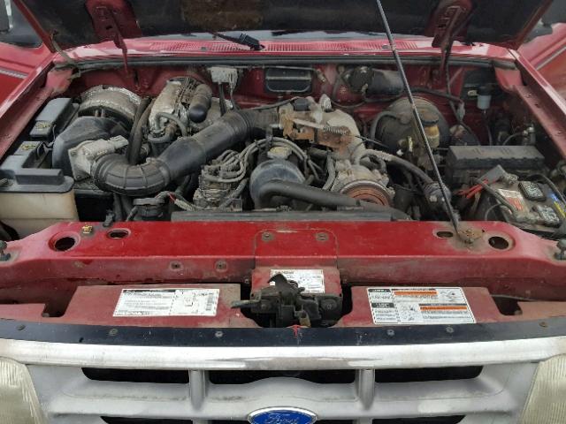 1FTCR10A2RTA11661 - 1994 FORD RANGER MAROON photo 7