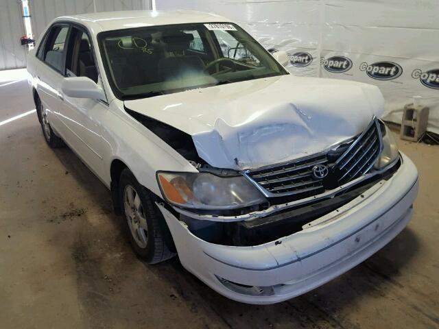 4T1BF28B33U268977 - 2003 TOYOTA AVALON XL WHITE photo 1