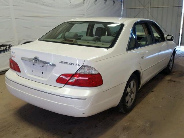 4T1BF28B33U268977 - 2003 TOYOTA AVALON XL WHITE photo 4