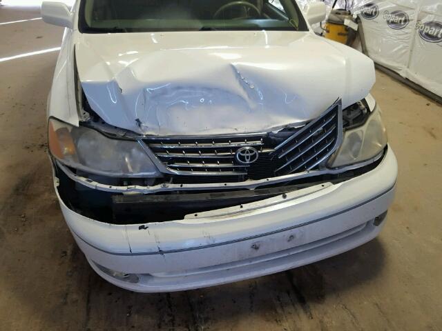 4T1BF28B33U268977 - 2003 TOYOTA AVALON XL WHITE photo 9