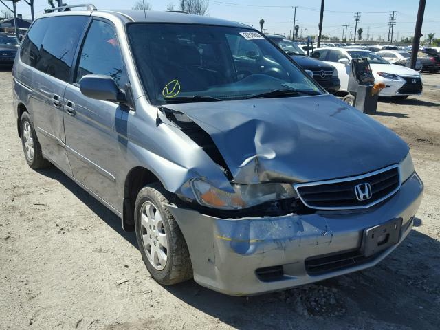 2HKRL18982H572897 - 2002 HONDA ODYSSEY EX GRAY photo 1