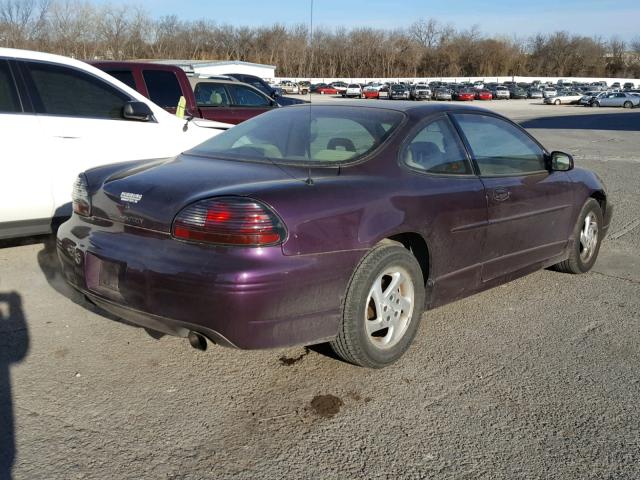 1G2WP12K6VF248059 - 1997 PONTIAC GRAND PRIX PURPLE photo 4