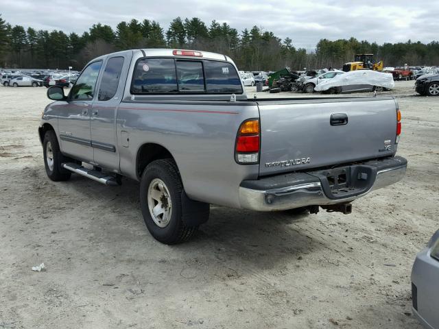 5TBRT34103S428776 - 2003 TOYOTA TUNDRA ACC SILVER photo 3