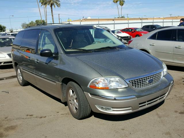 2FMZA53482BB19430 - 2002 FORD WINDSTAR S GREEN photo 1