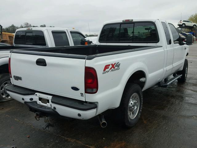 1FTSX21557EA31476 - 2007 FORD F250 SUPER WHITE photo 4