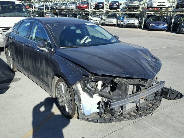 3LN6L2JK2DR818960 - 2013 LINCOLN MKZ BLACK photo 1