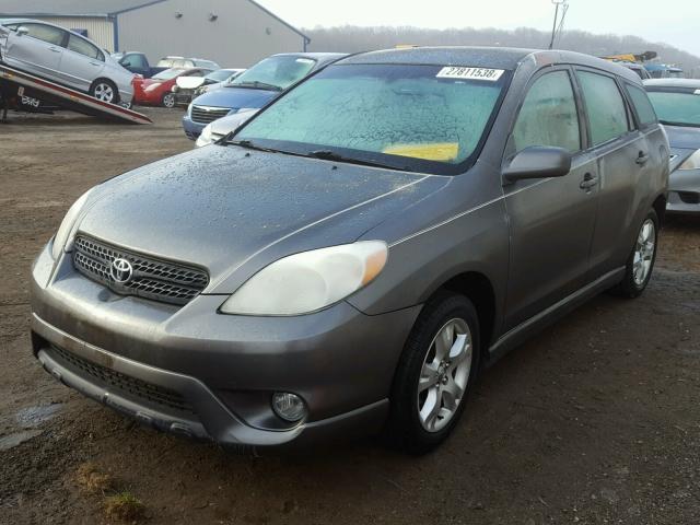 2T1KR32E06C576582 - 2006 TOYOTA COROLLA MA GRAY photo 2