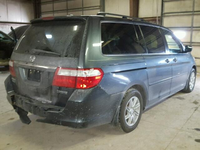 5FNRL38816B114478 - 2006 HONDA ODYSSEY TO GRAY photo 4