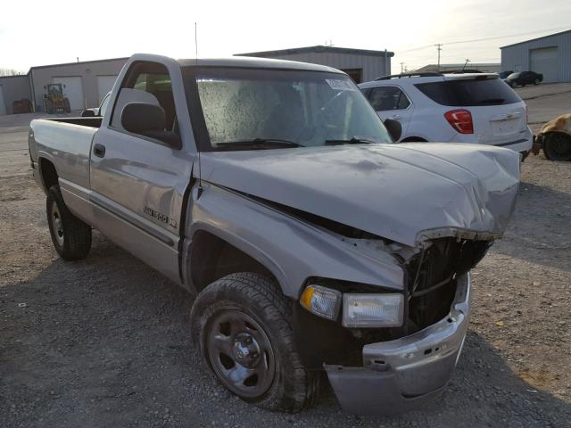 1B7HC16Y71S795096 - 2001 DODGE RAM 1500 SILVER photo 1