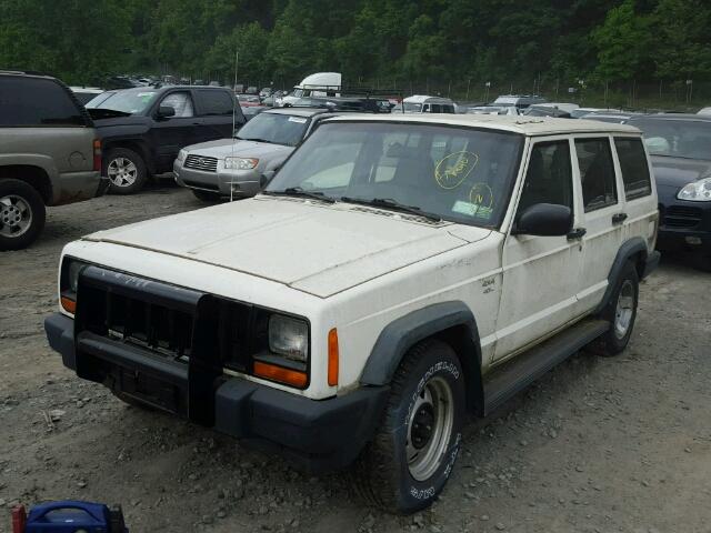 1J4FJ28S9VL533229 - 1997 JEEP CHEROKEE S WHITE photo 2