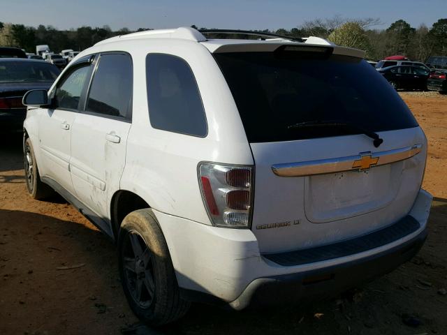 2CNDL63F466126594 - 2006 CHEVROLET EQUINOX LT WHITE photo 3