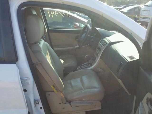 2CNDL63F466126594 - 2006 CHEVROLET EQUINOX LT WHITE photo 5