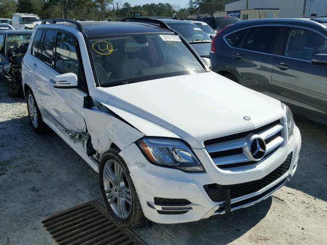 WDCGG5HB4EG292015 - 2014 MERCEDES-BENZ GLK 350 WHITE photo 1