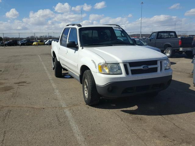 1FMZU77K74UA62145 - 2004 FORD EXPLORER S WHITE photo 1