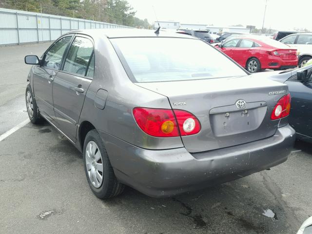 1NXBR32EX4Z193082 - 2004 TOYOTA COROLLA CE GRAY photo 3