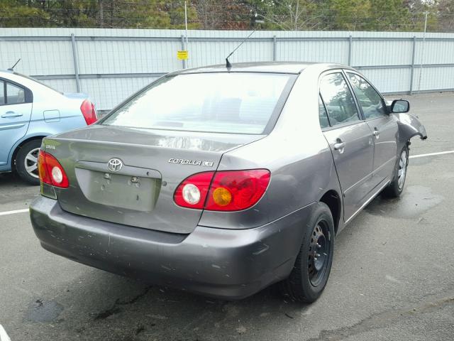 1NXBR32EX4Z193082 - 2004 TOYOTA COROLLA CE GRAY photo 4