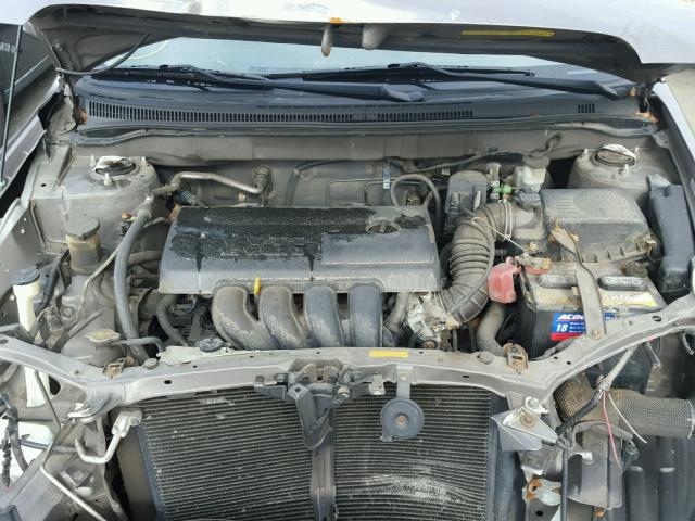 1NXBR32EX4Z193082 - 2004 TOYOTA COROLLA CE GRAY photo 7